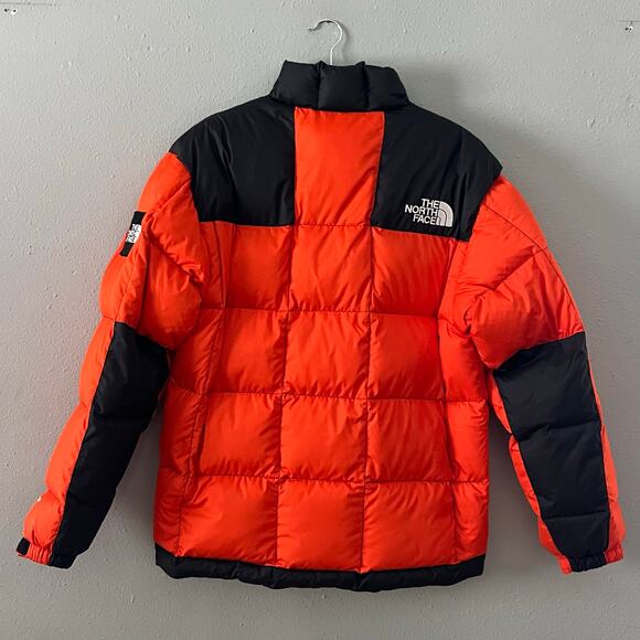 The North Face 1990 Lhotse Jacket Men’s S Orange 700 Down Puffer Coat Retro - Picture 2 of 7